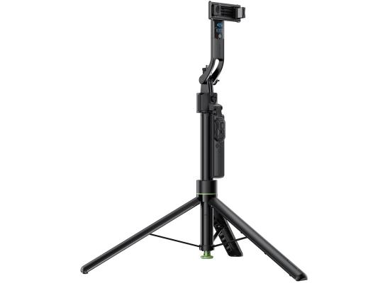 ACEFAST E41 Telescopic Selfie Stick with Automatic Tripod Face Tracking Remote Control 1.76M - Black
